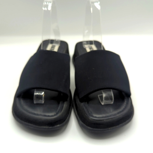 Vintage 90's Y2K Chunky Platform Slides - Picture 6 of 8